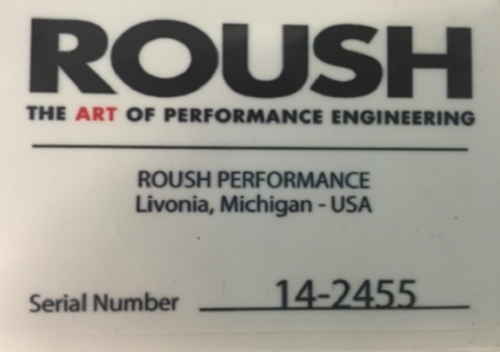 How Do I Distinguish if a Vehicle is a Real ROUSH Performance Vehicle?